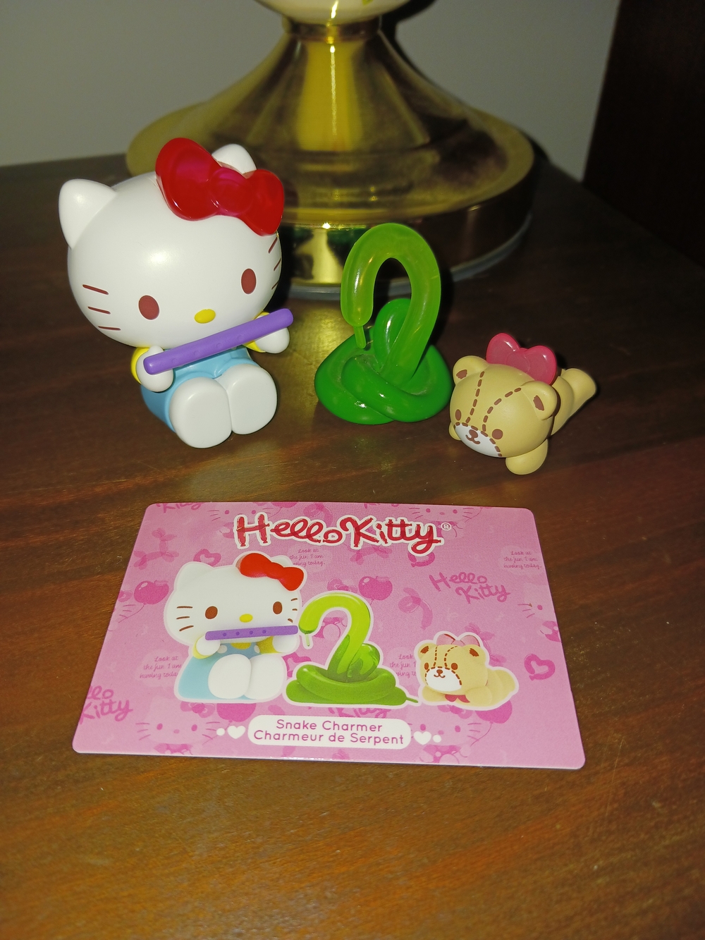Miniso Hello Kitty Balloon Celebration Series Blind Box Snake Charmer